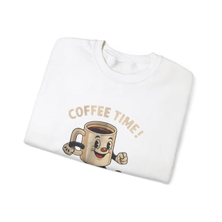 Coffee Time Unisex  Crewneck Sweatshirt
