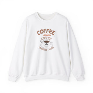 Unisex Heavy Blend™ Crewneck Sweatshirt Coffee Understands