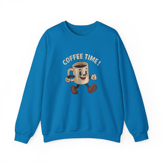 Coffee Time Unisex  Crewneck Sweatshirt
